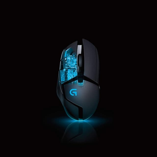 Detalle 2 de Logitech G402 Hyperion Fury gaming mouse, 4,000 DPI 🖱