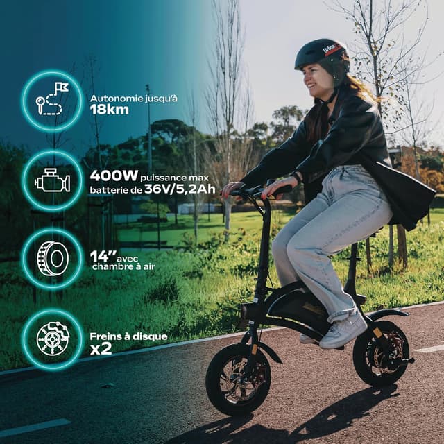 Detalle 2 de UrbanGlide UrbanGlide e-bike 140, 250W