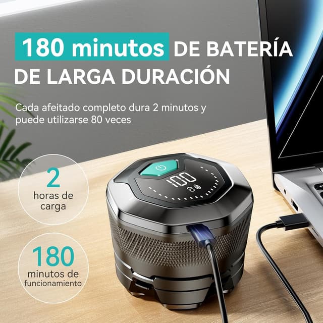 Detalle de kensen Afeitadora Cabeza Hombre 180 min