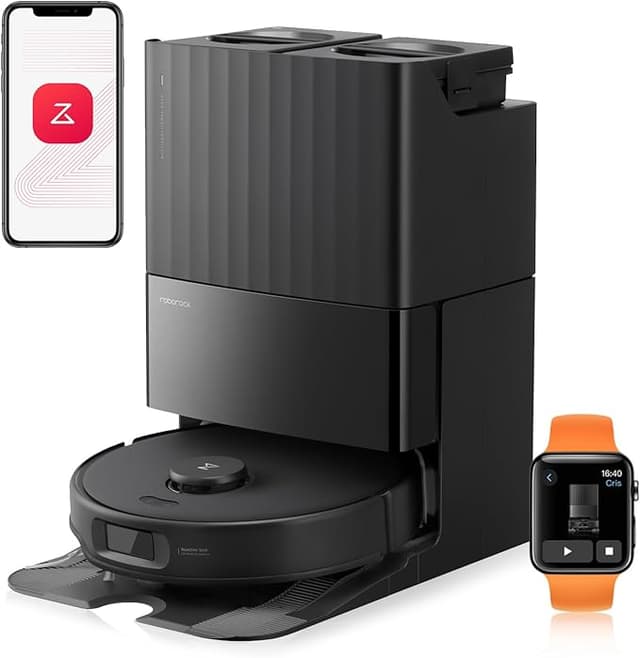 Detalle de Roborock Qrevo Edge S5A Robot Aspirador y Fregasuelos 🚀