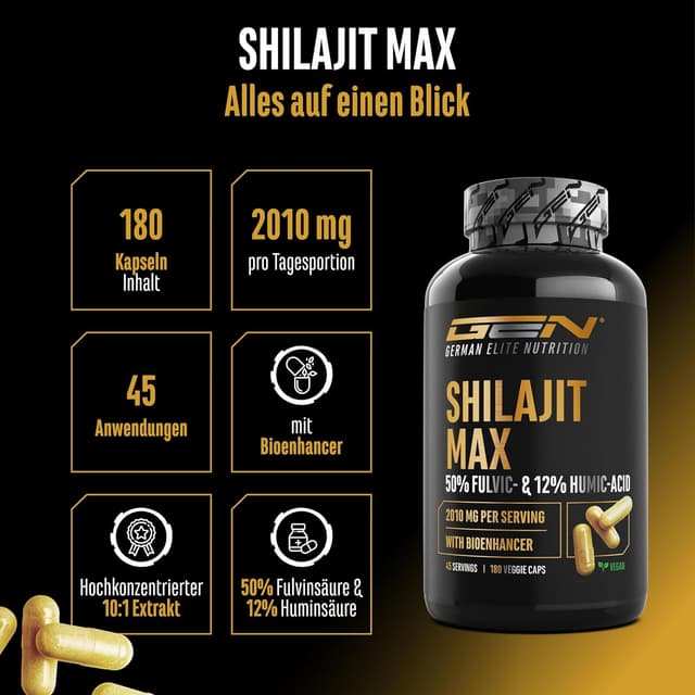 Detalle 2 de Mumijo Shilajit Max 2000 mg Tagesdosis