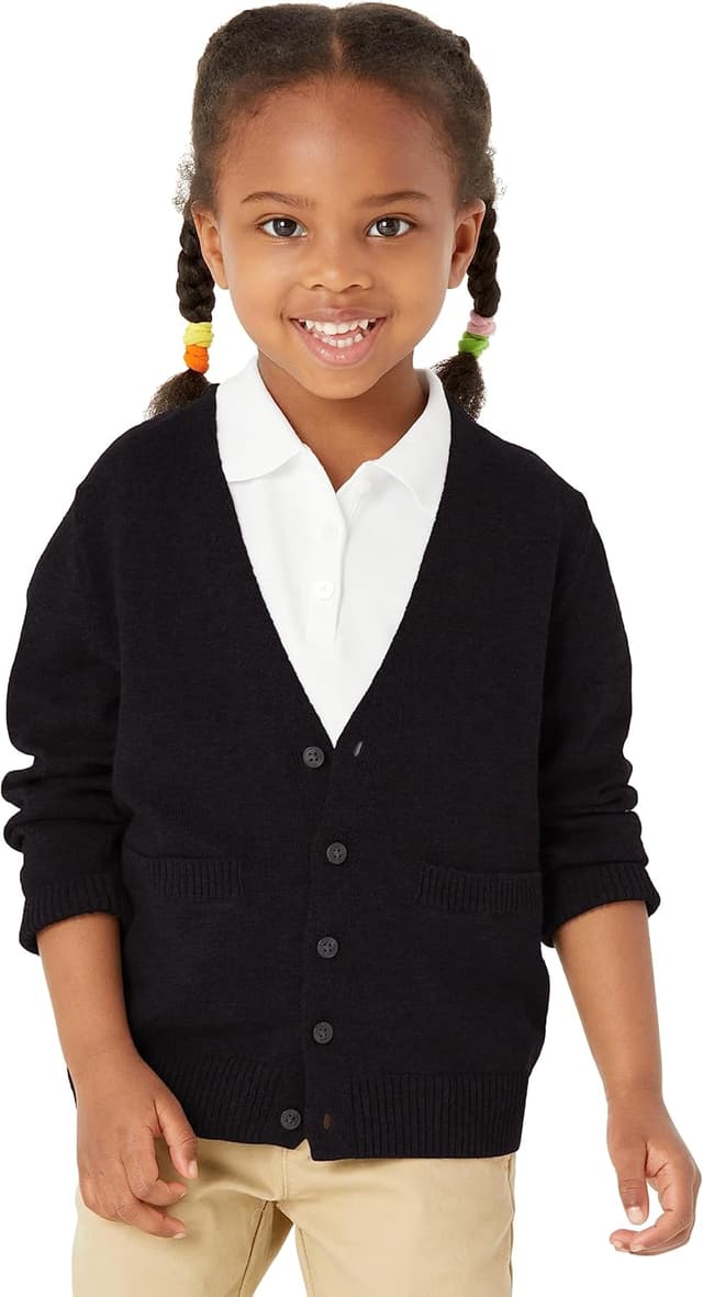 Detalle de Amazon Essentials V-Neck Cotton Cardigan, Pack of 2