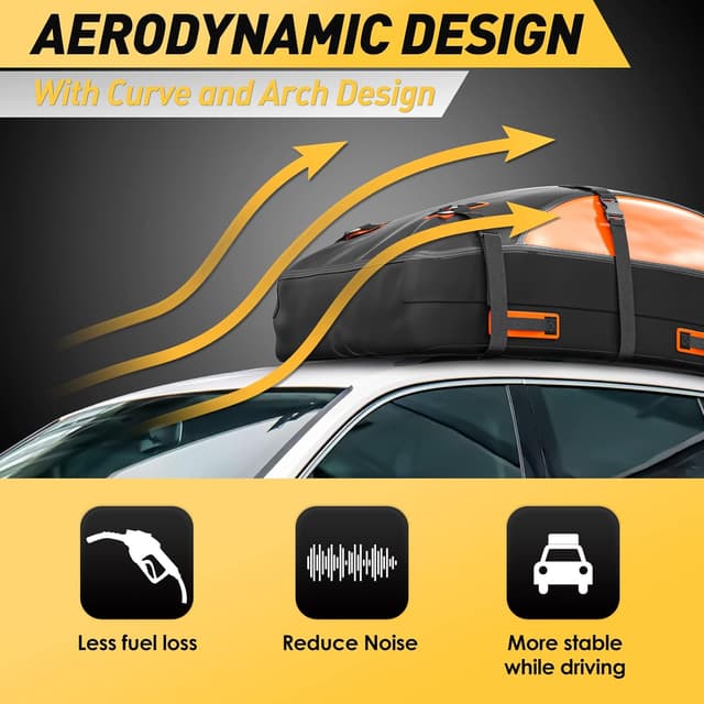 Detalle de Asinking Rooftop Cargo Bag 20 cu ft