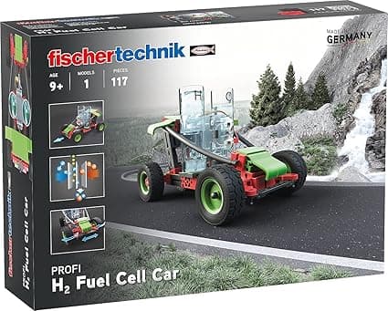 Detalle de fischertechnik Profi H2 Fuel Cell Car 🚗 Juego educativo energía renovable