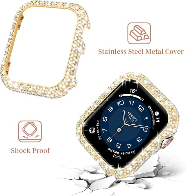 Detalle 2 de Mosonio Bling Apple Watch Band