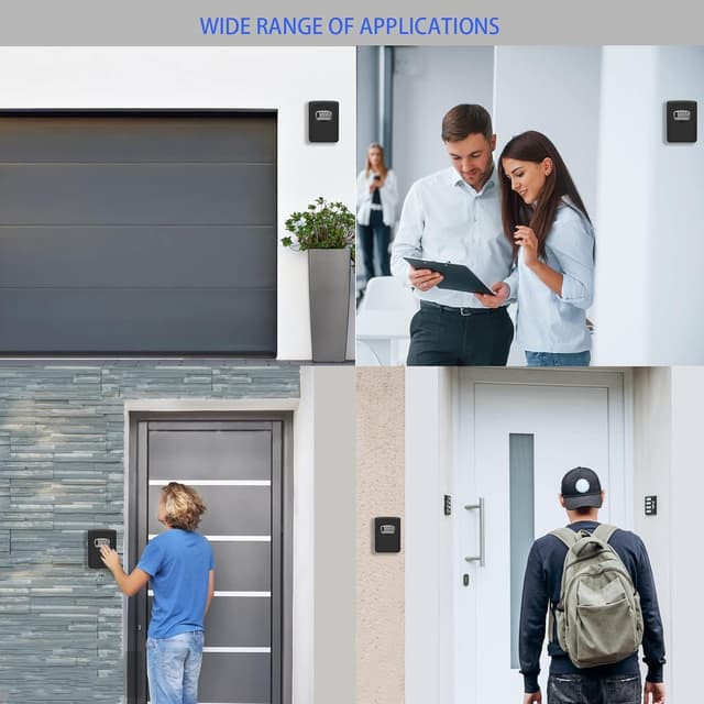 Thumbnail 6 de CDC DIGI 4-Digit Combination LockBox 4-digit key safe 🔐