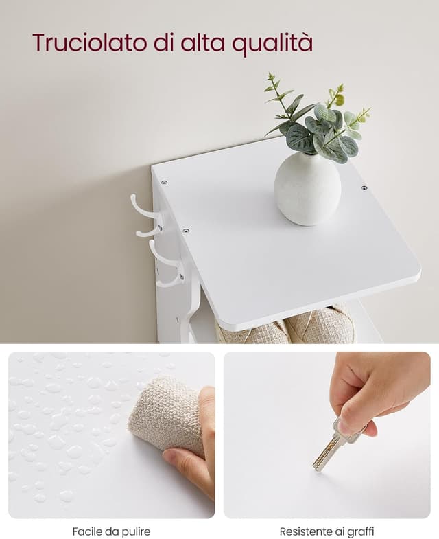 Thumbnail 3 de VASAGLE LBS200T14 scarpiera 7 livelli 30x26,4x110,4 cm