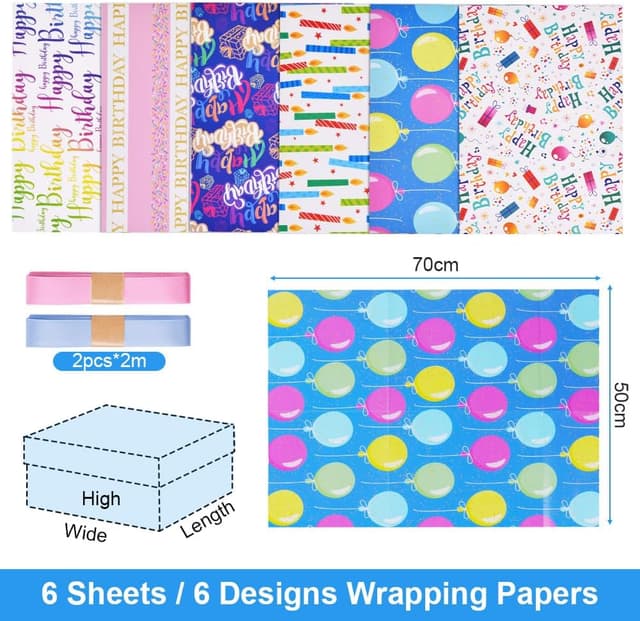 Thumbnail 1 de OFFCUP Papel de regalo para niños 50 x 70 cm