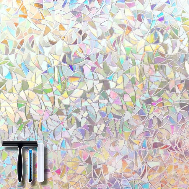 Thumbnail 6 de Volcanics Spiegelfolie Fenster Sichtschutz 44,5 × 199 cm – einseitige, blickdichte Fensterfolie mit statischer Haftung