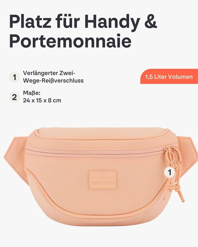 Detalle de JOHNNY URBAN Ben Bauchtasche 24x15x8 cm