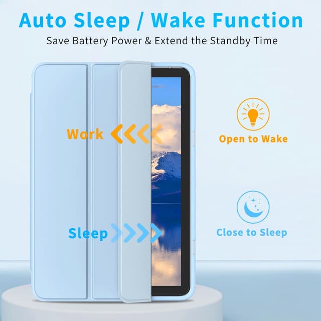 Thumbnail 1 de Mansiruyi 8-inch trifold case for tablets