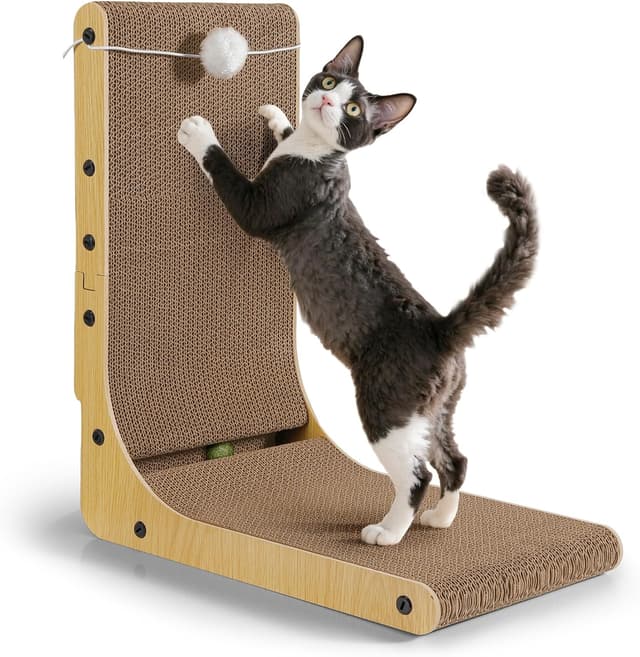 Detalle de 47cm Gimars L shape cat scratcher