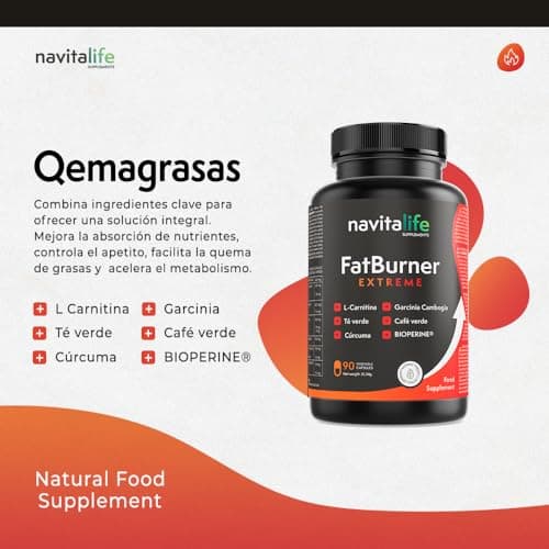 Thumbnail 6 de 🔥 Quemagrasas potente con L-Carnitina Carnipure® - 90 cápsulas