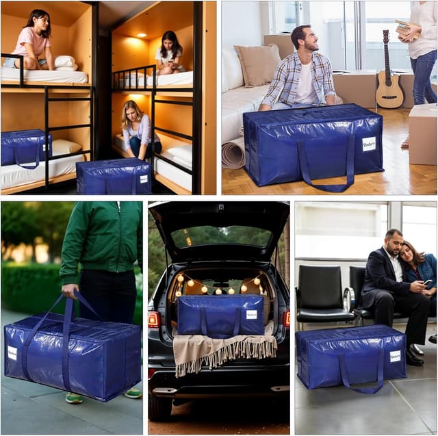 Thumbnail 6 de Dntorx 4 Pack Moving Bags, 90L