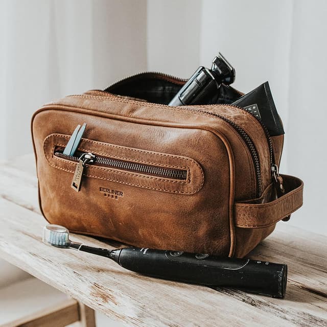 Thumbnail 1 de Berliner Bags MAX Neceser de Piel 27x15x12 cm