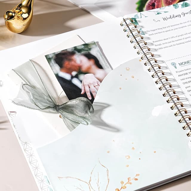 Thumbnail 5 de Wedding Planner Book, 8.5" x 11" ⚙