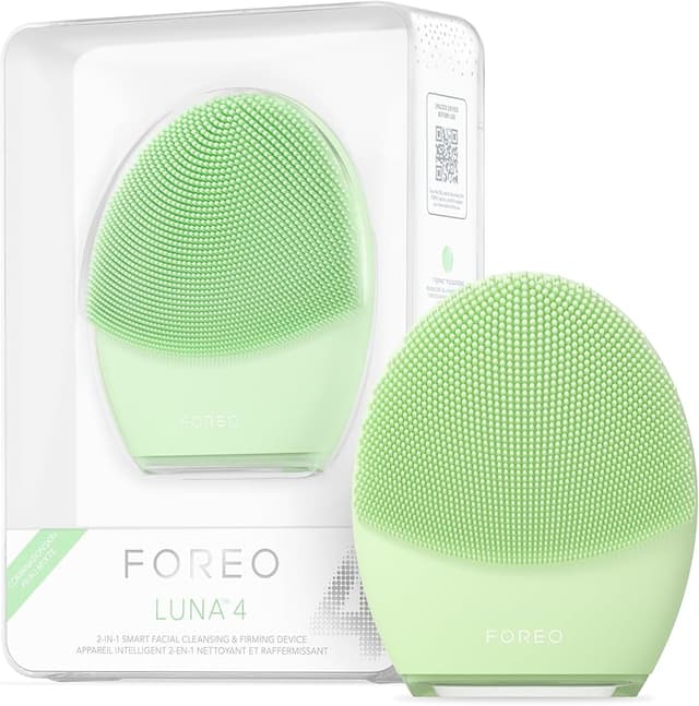 Detalle de FOREO LUNA 4 Cepillo limpieza facial para piel mixta