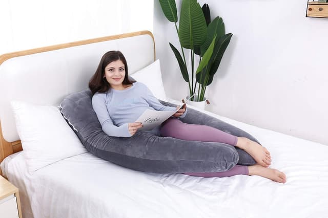 Thumbnail 4 de AS AWESLING Pregnancy Pillow U-shaped, removable cover