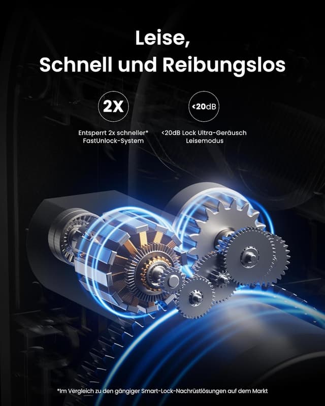 Detalle 2 de SwitchBot Smart Lock Ultra für WLAN, 1,75 s