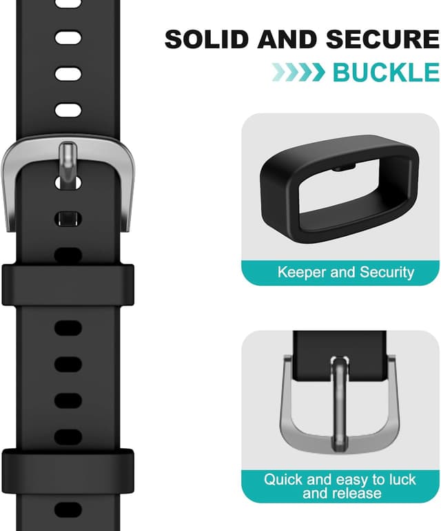 Detalle 2 de 14mm Silicone sport strap for Lily 2