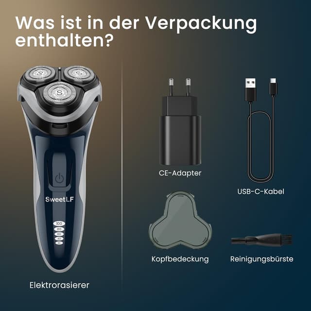 Thumbnail 6 de SweetLF 2025 New Elektrorasierer 120 Min đȘ
