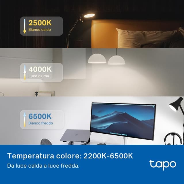 Thumbnail 4 de Tapo L535E Lampadina LED WiFi E27 1055 lm