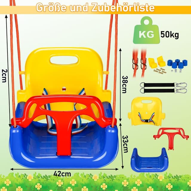 Thumbnail 5 de Ansobea Babyschaukel 3-in-1 50 kg