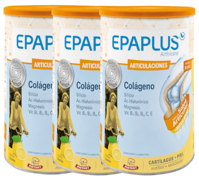 Imagen de Epaplus Arthicare Colágeno sabor limón 3x334 g en OfertitasTOP