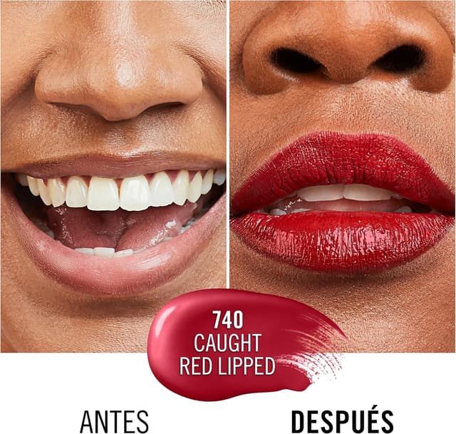 Thumbnail 3 de Rimmel Lasting Provocalips Labial fijo 740 Caught red 💄