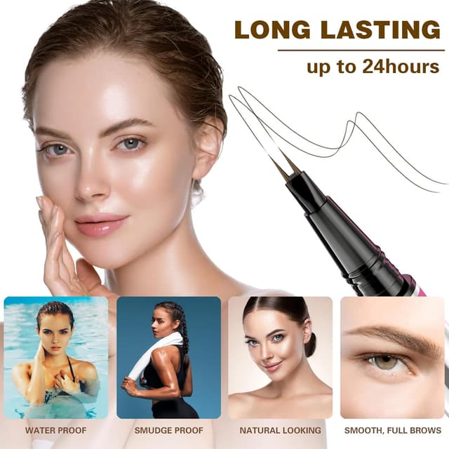 Thumbnail 4 de Matita per Sopracciglia Doppia Testa 2 in 1 Marrone scuro