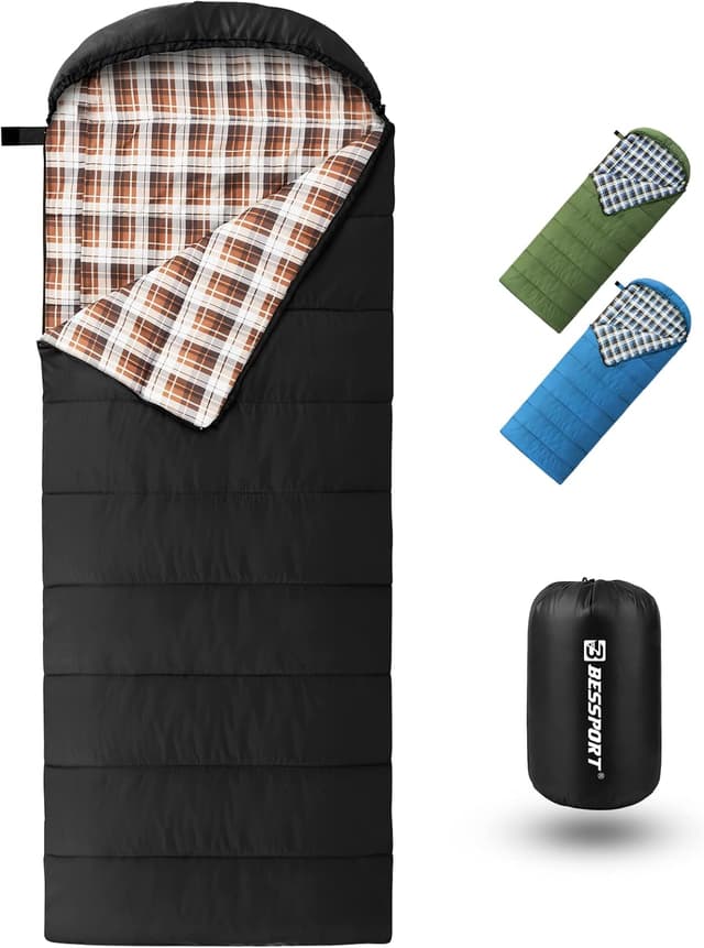 Imagen de Bessport Sac de Couchage 3 saisons ⚙ en OfertitasTOP