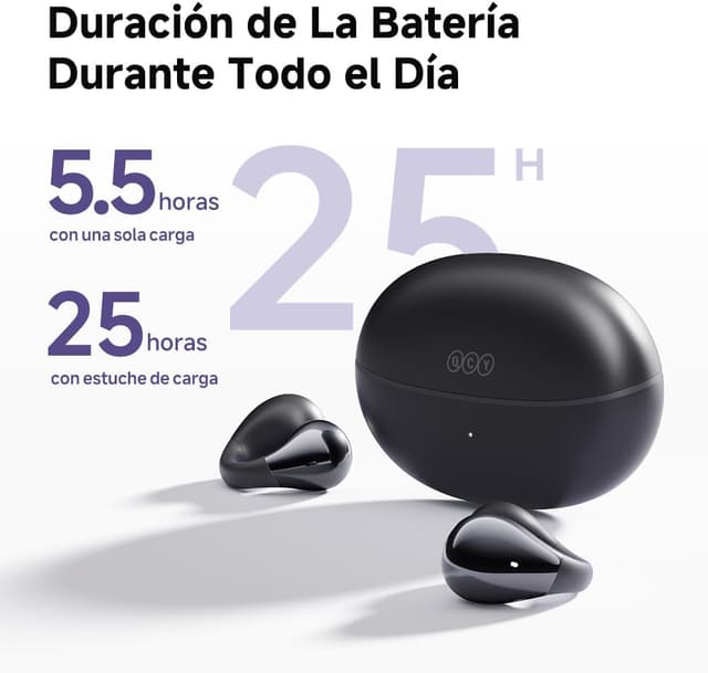 Thumbnail 6 de QCY Crossky C30 cuffie open-ear clip wireless Bluetooth 5.4 con chiamate ENC e doppia connessione