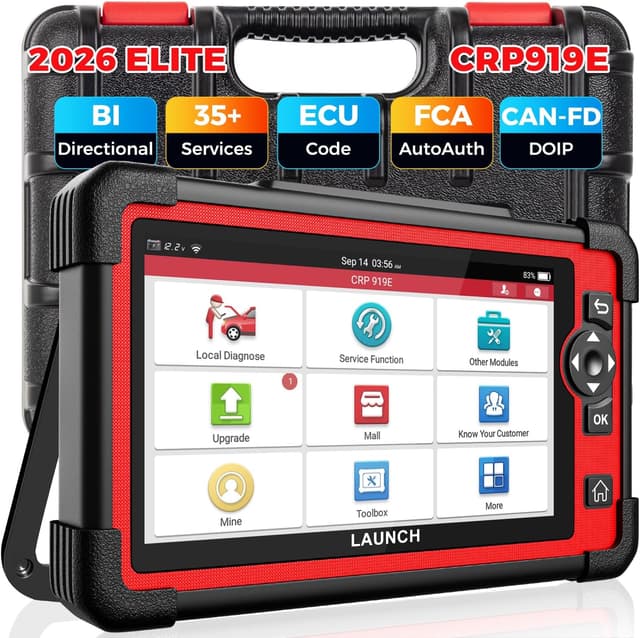Detalle de LAUNCH X431 CRP919E OBD2 scanner 2026
