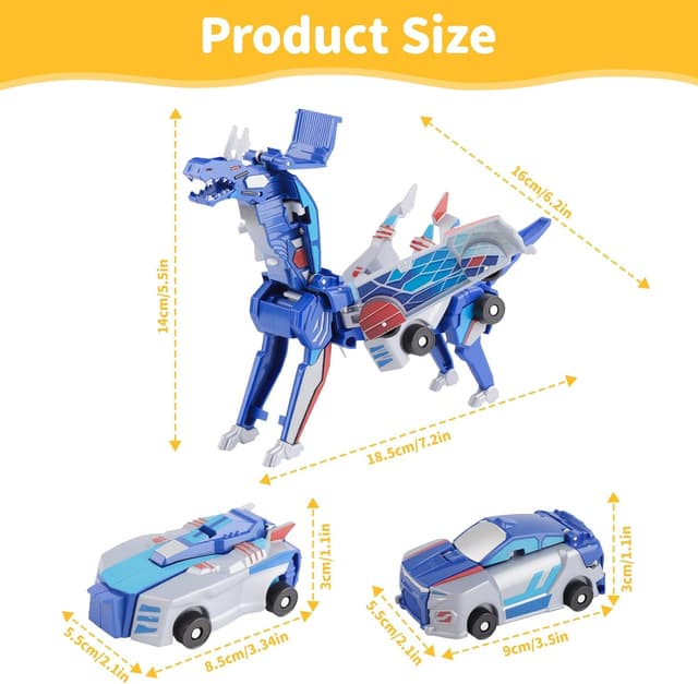 Thumbnail 1 de CMANLNYK Robocrash Magnetic 2-in-1 Car Toy