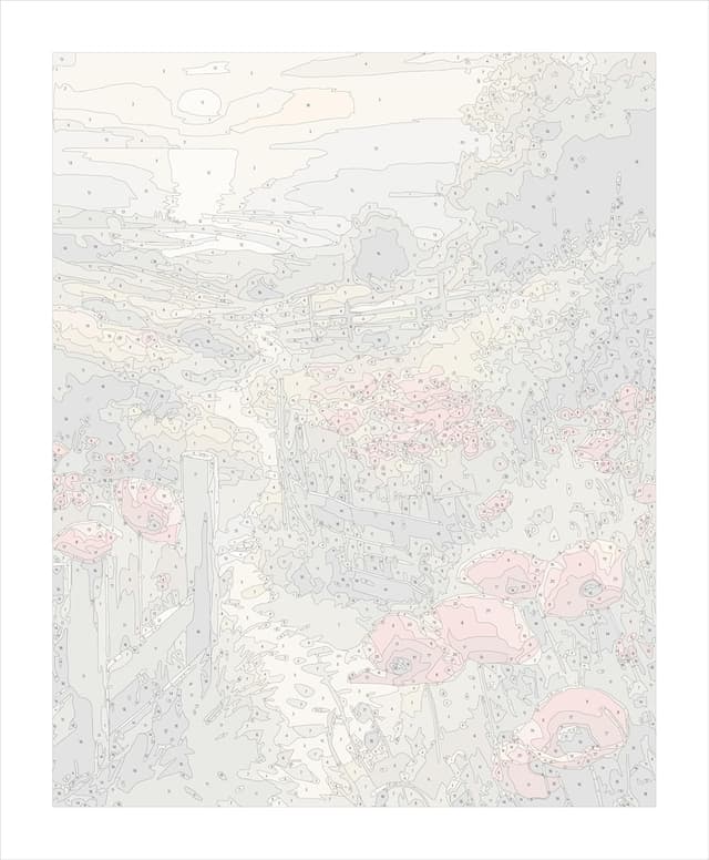 Thumbnail 1 de vooiceofco Kit Pintura por Números Sendero Costero 40x50cm 🎨