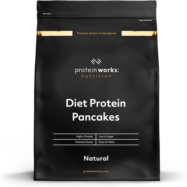Imagen de THE PROTEIN WORKS Mezcla Pancakes Proteicos Ricos y Saludables 🥞 en OfertitasTOP