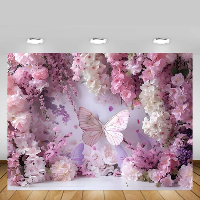 Detalle 2 de MEHOFOND 7x5ft girl birthday photo background