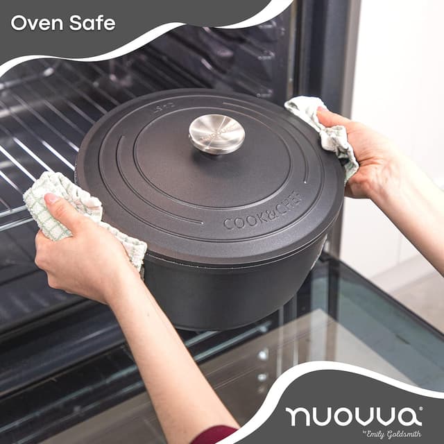 Thumbnail 5 de Nuovva 24cm Non-Stick Casserole Pot 4L 🍲