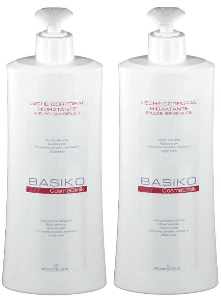Detalle de CosmeClinik Basiko Leche Corporal 2x500 ml
