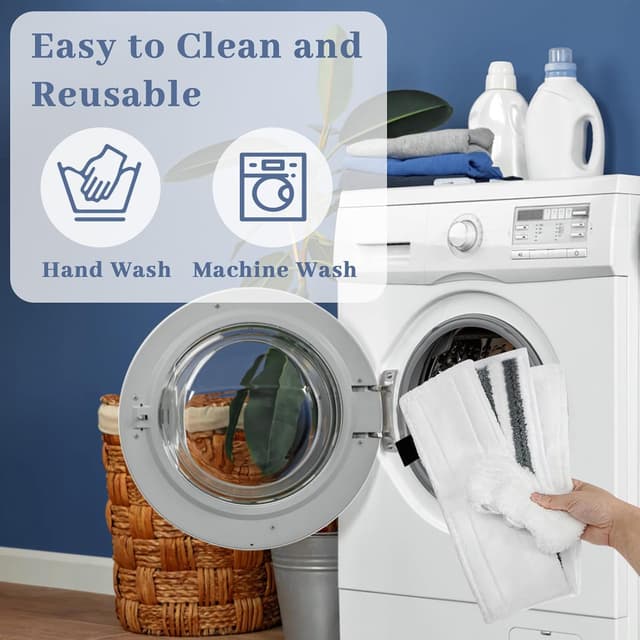 Thumbnail 4 de TayBong 6er Pack Microfaserpads für Dampfreiniger