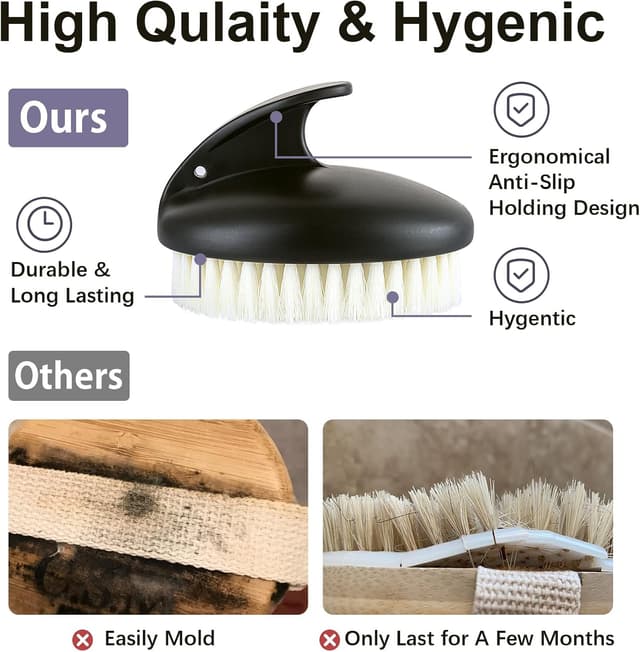Thumbnail 4 de Dry Brushing Body Brush 1 Pack