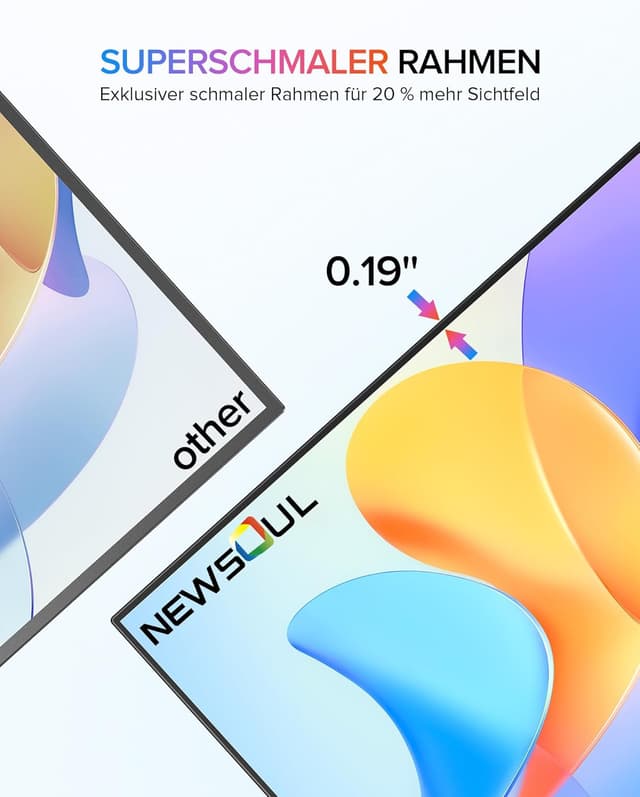 Detalle de Newsoul Portable Monitor 15,6 Zoll (1920×1080, IPS) – USB-C & HDMI, VESA-kompatibel