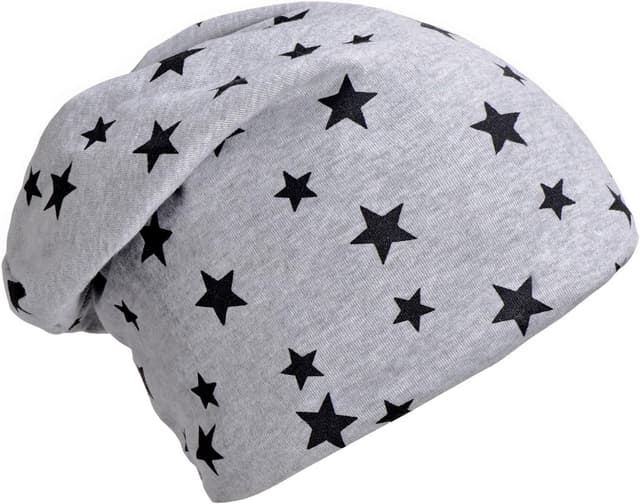 Detalle 2 de DonDon Bonnet femme hiver slouch doublé avec étoiles