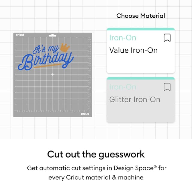 Detalle 2 de Cricut Iron On Teal 6m | Roll de Vinilo Transferible 🌟