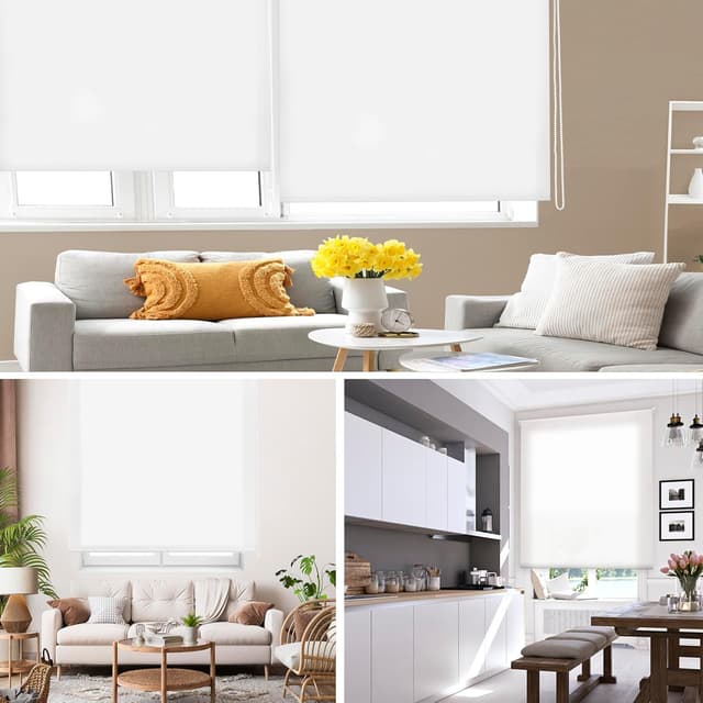 Detalle 2 de Blindecor Ara 🏠 Estor enrollable translúcido 120x175 cm