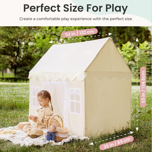 Thumbnail 2 de Tiny Land Play Tent 52in Kids Playhouse