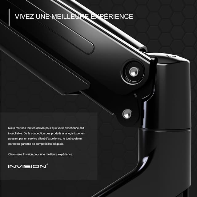 Detalle de Invision MX450 bras écran 2-15 kg VESA