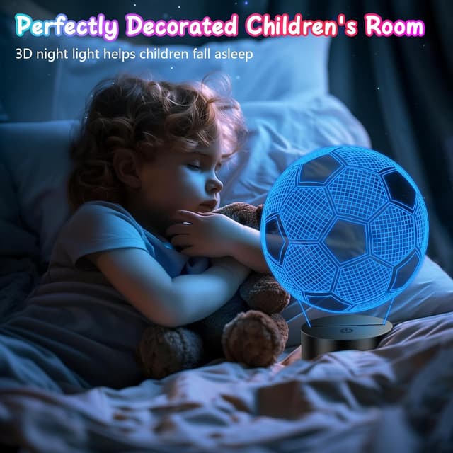 Thumbnail 5 de Polemera Football Lamp for Kids