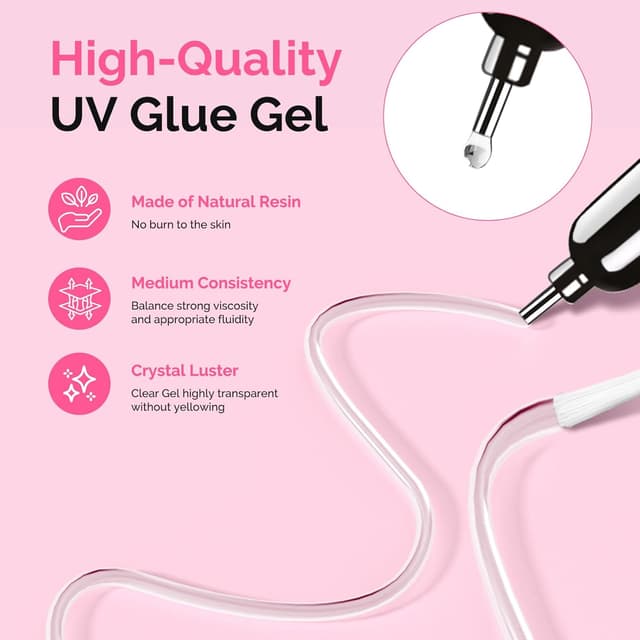 Detalle de MelodySusie rhinestone glue 2x8ml