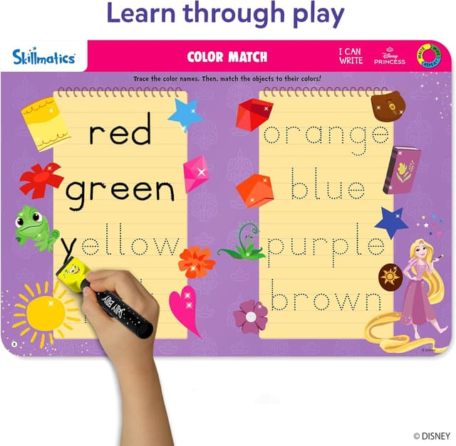 Thumbnail 3 de Skillmatics I Can Write Disney Princess 6 mats